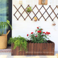 sun exposed durable 100*33*30/40mm wooden planter flowers Pot